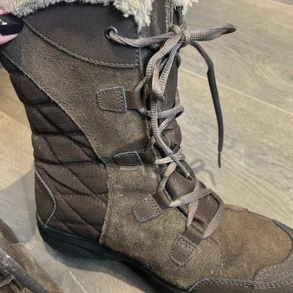 Columbia Women's Ice Maiden II Winter Snow Boots Brown Size 7.5 - Picture 15 of 17